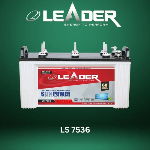 Leader Ls 7536 Solar Tubular Battery - Application: Home