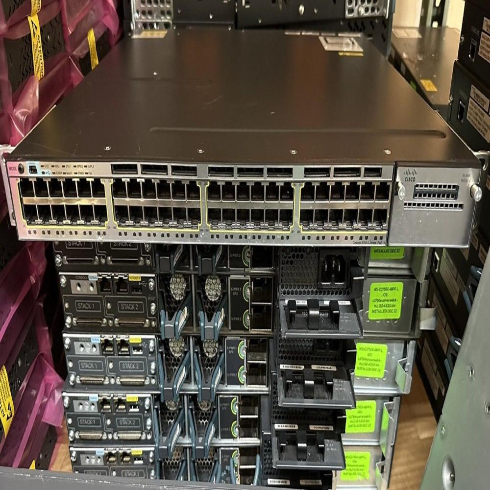 Cisco Switch 3750X-48PF-L
