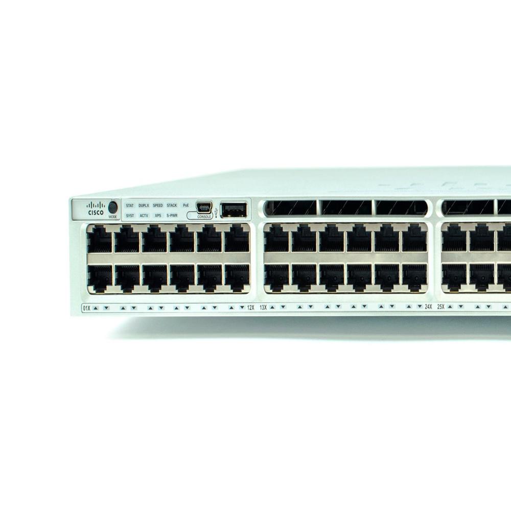 Cisco Switch 3850-48f-e - Features: High Speed