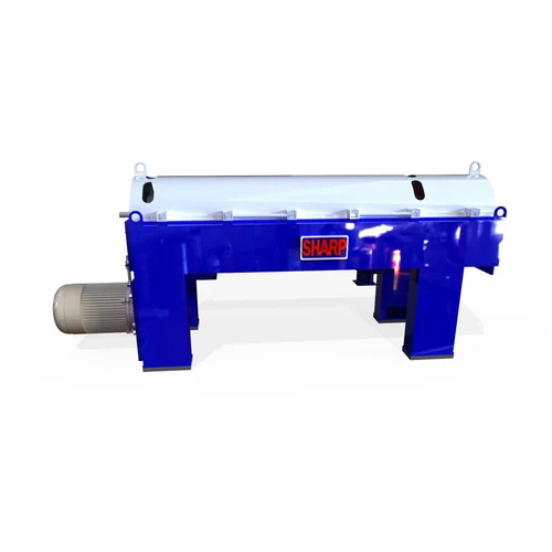 Decanter Centrifuge Machine For Water Treatment Plant - Color: Blue