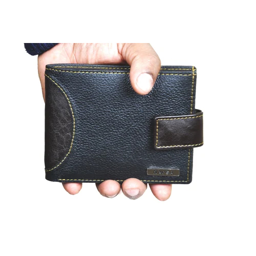 Men Black Designer Wallet