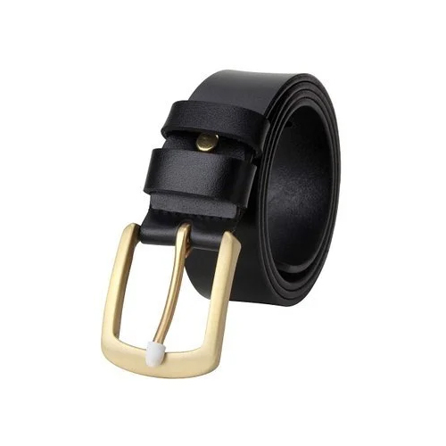 Black Leather Belt
