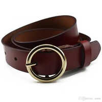 Ladies Belt - Belt Material: Leather