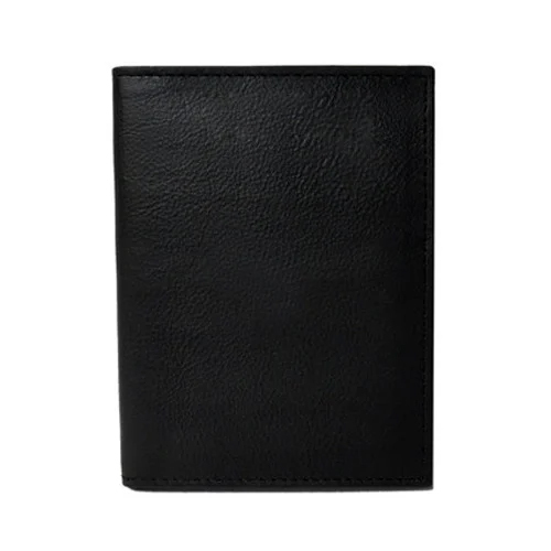 Black Leather Card Holder