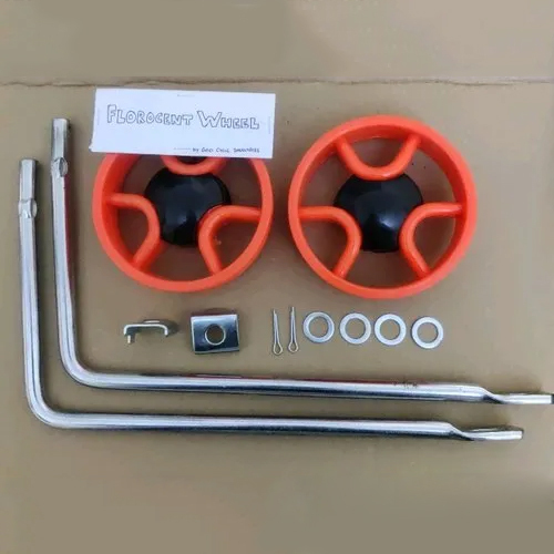 26 X 1.5 Inch Bicycle Side Support Rod - Finish: Polished