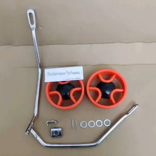 Polished 24 x 1.5 Inch Bicycle Side Support Rod