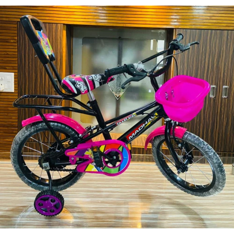 Iron Metal Madhav Smart Kids Bicycle - Fork Length: 280 Millimeter (Mm)