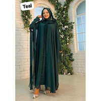 Georgette Kaftan Abaya - Color: Different Available