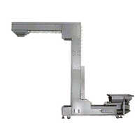 Z Type Elevated Conveyor - Color: Silver