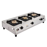 AK- 310 Stainless Steel Three Burner Gas Stove