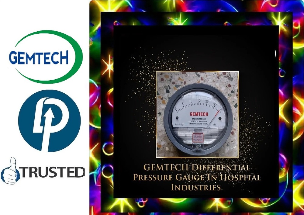 Differential Pressure Gauge Gemtech Instruments In Echelon Institution Area Gurgaon - Accuracy: A 2% Of Full Span At 70 (21 (A 3% On -0