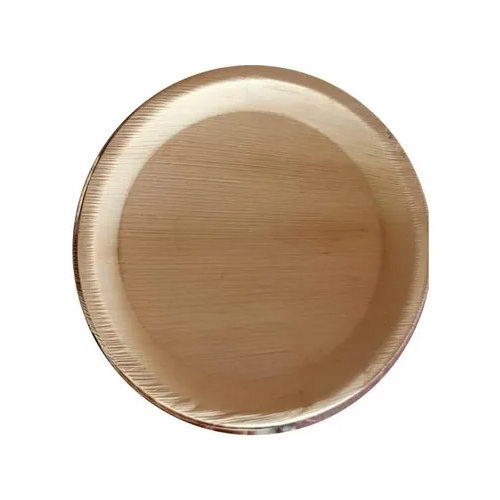 12Inch Round Areca Leaf Plate - Application: Event And Party Supplies