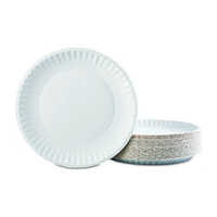 Biodegradable Paper Plate - Color: Silver