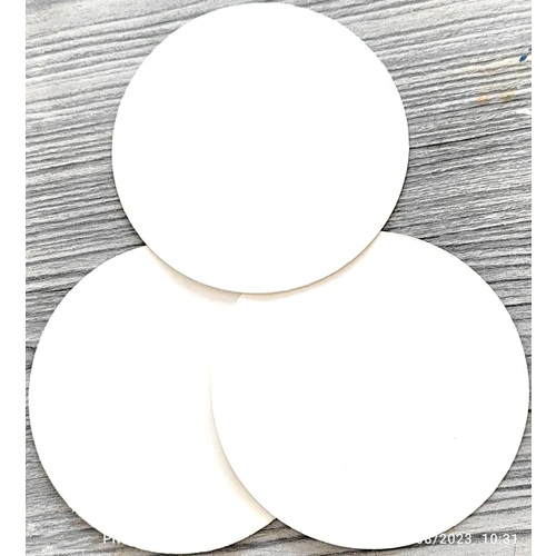 White Duplex Paper Plate Raw Material - Feature: High Quality