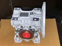 Nmrv Worm Gear Box - Silver, Standard Size | 220-440 Volt, 1400 Rpm Input Speed, Durable Worm Gears For Industrial Applications