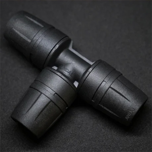 Jindal Mlc Pipe Ez Tee - Color: Black