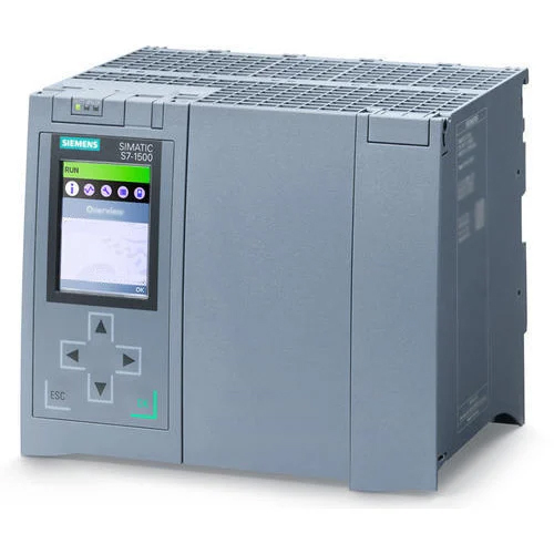 S7-1500 Siemens Simatic PLC के लिए सेटअप और संचालन के लिए उच्च प्रदर्शन वाला एक प्रोग्रामेबल लॉजिकल कंट्रोलर है। यह स्वचालित नियंत्रण प्रणाली के कार्यों को सुचारू रूप से संचालित करता है और विभिन्न औद्योगिक अनुप्रयोगों के लिए आदर्श है।