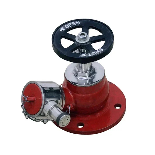 Single Headed Fire Hydrant Valve - Coating Type: Powder Coated
