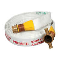 Rrl Fire Hose Pipe With Aluminium Coupling - Color: White