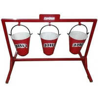 Fire Bucket Stand With Bucket