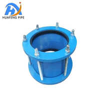Dresser Coupling Ductile Iron Pipe - Color: Blue