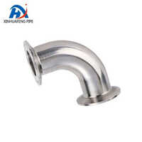 45-Degree Flange Elbow Sanitary Water Pipe Fittings