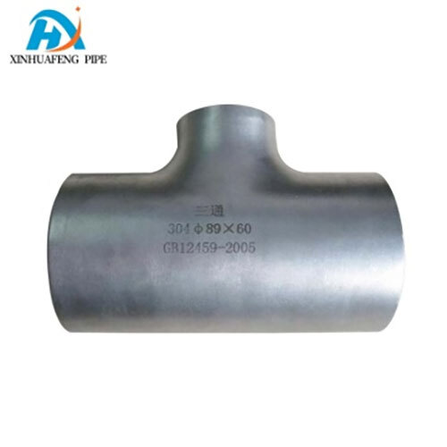 Reducing Copper High Pressure Pipe Fittings Seamless Tee