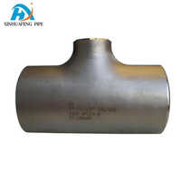 Reducing Ss Industrial Pipe Fittings Seamless Tee - Color: Silver
