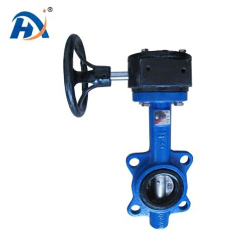 Turbine Cast Steel Flange Butterfly Valve DN15-DN1200