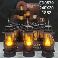 Candle Lantern Diya - Color: Golden