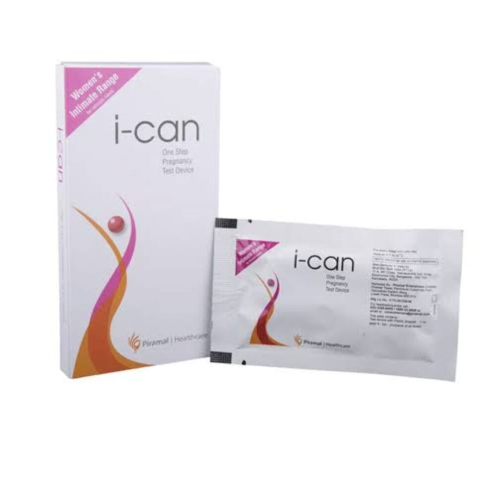 I Can Preg Test - Kit, Accurate Measurement Of Hcg Hormone For Reliable Pregnancy Detection, User-friendly For Home Testing