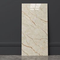 Self Adhesive Wall Tiles Waterproof Marble Finish Vinyl Wallpaper Sheet