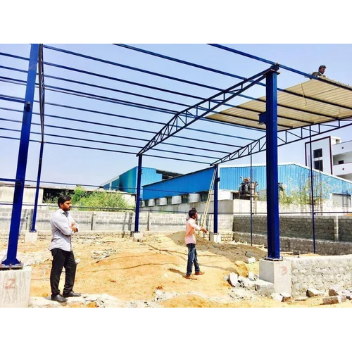 Modular Mild Steel Prefabricated Industrial Shed