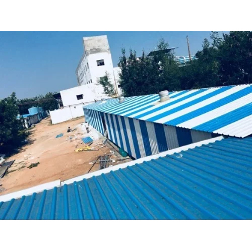 Prefabricated Color Coated Factory Shed