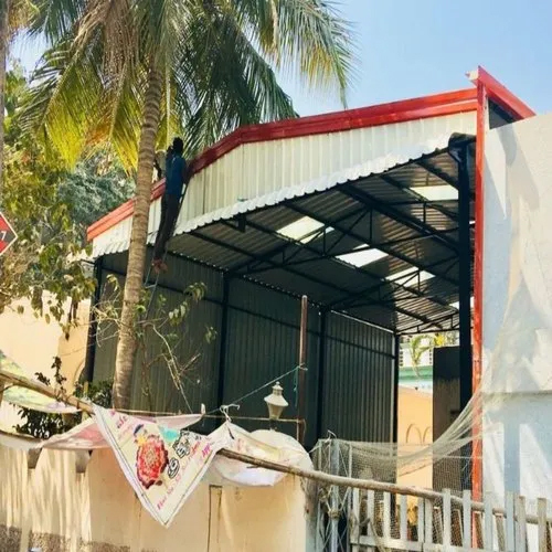 Steel Prefab Roof Top Shed