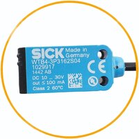 Wtb4-3p3162s04 Sick Photoelectric Sensor - Stainless Steel, 16 X 39.5 X 12 Mm Dimensions, 650 Nm Wave Length, 60 Mm Sensing Range