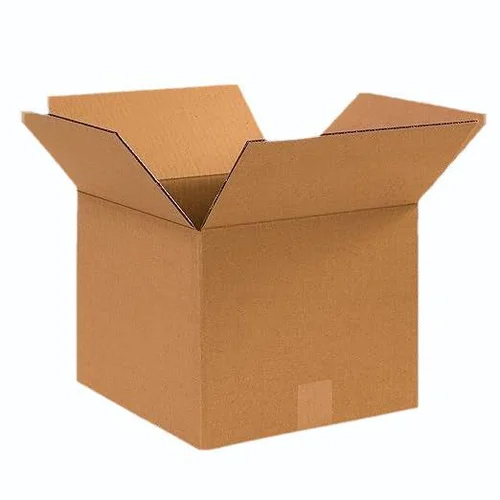 Brown Packaging Carton Box - Finish: Matt