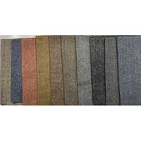Shoddy Herring Bone Fabric - Color: Multicolor
