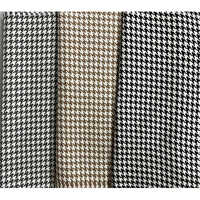Houndstooth Design Fabric - Color: Multicolor