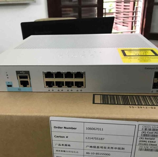 CISCO SWITCH 2960L-8TS-LL