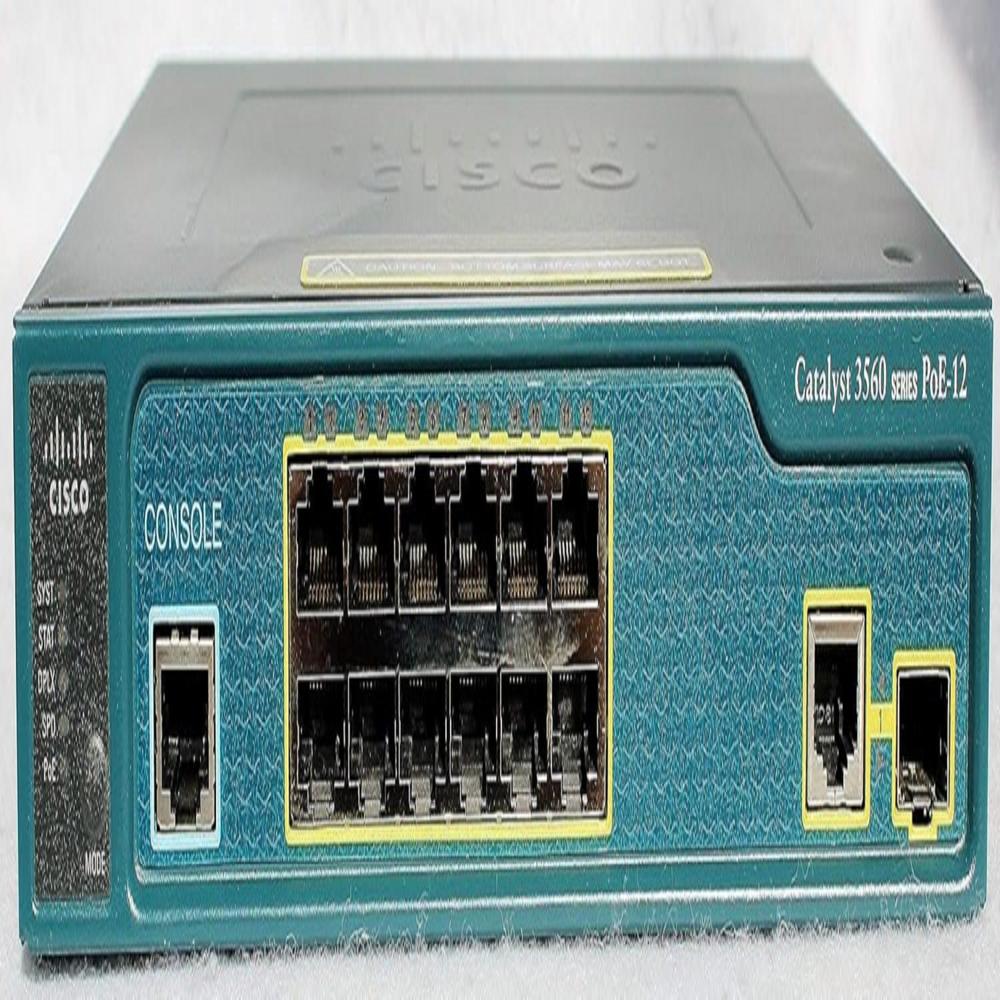 Cisco Switch 3560-12pc-s - Features: High Speed