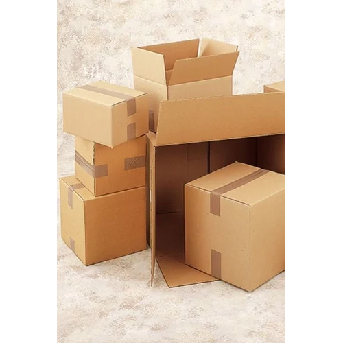 Brown Paper Packing Box