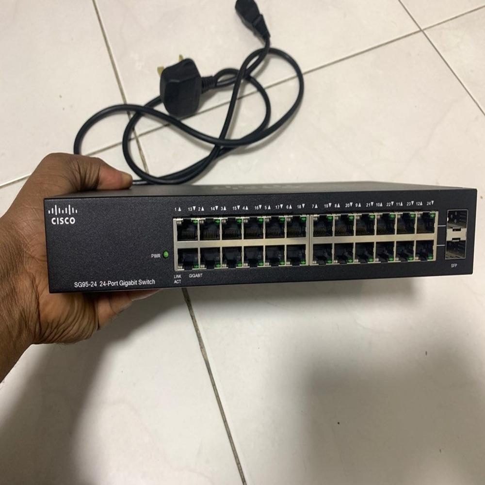 Cisco Switch Sg95-24 - Features: High Speed