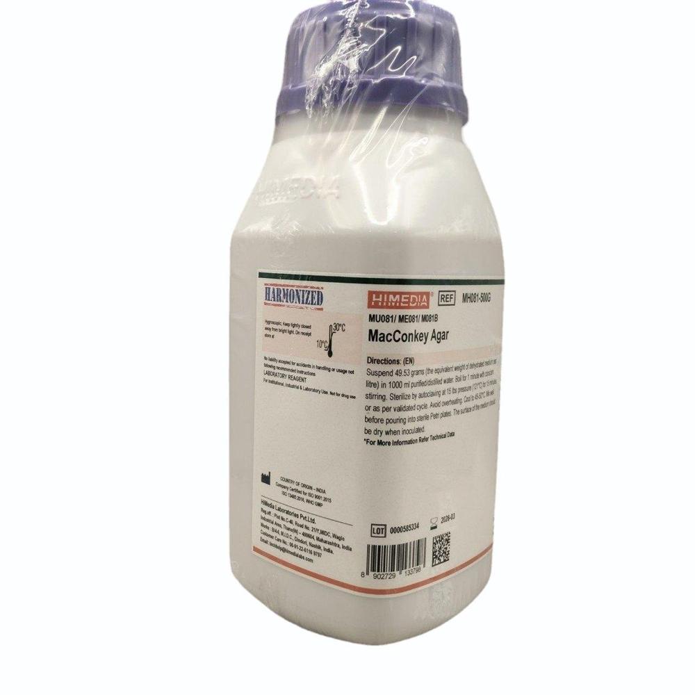 Macconkey Agar Himedia , Packaging Details: Bottle