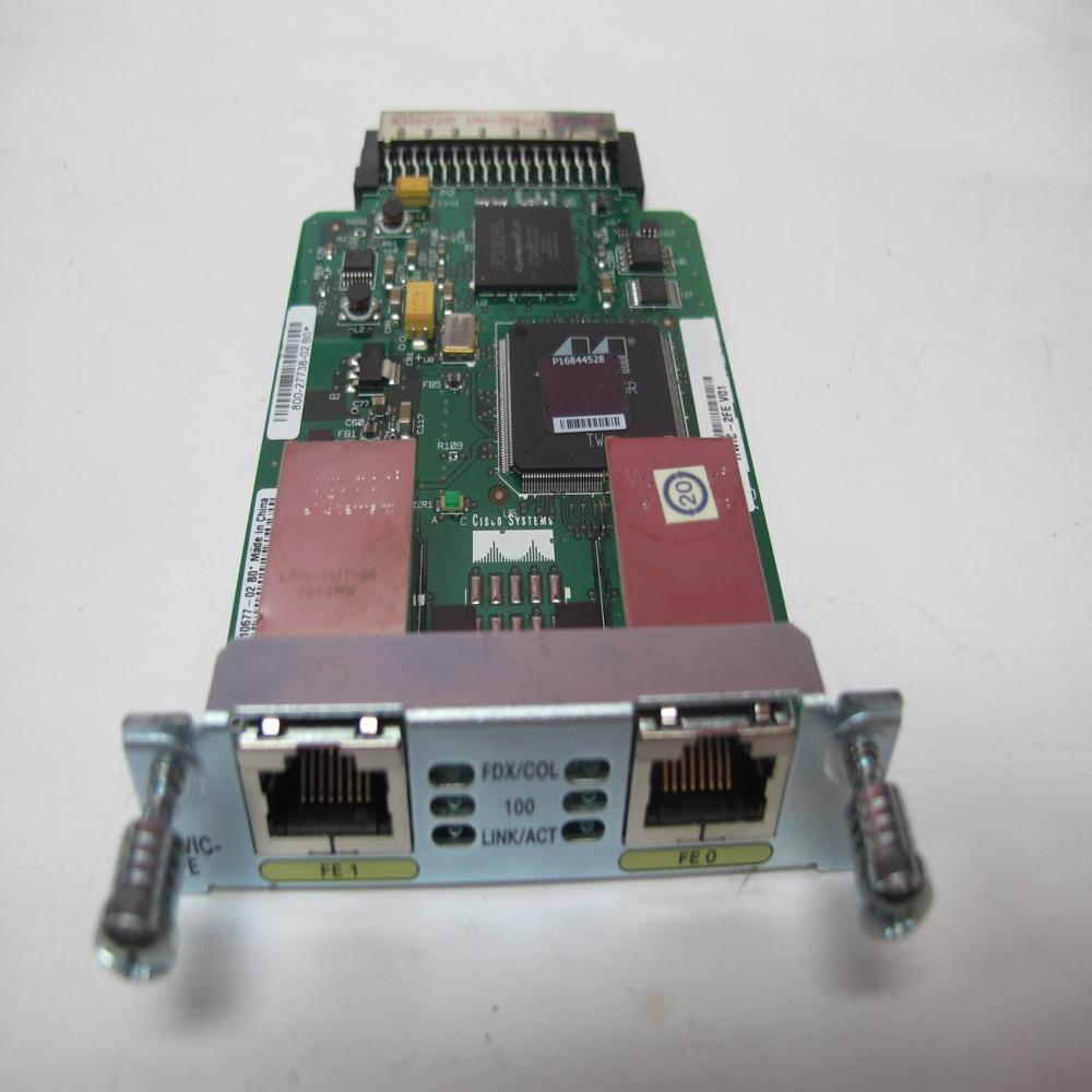 Cisco Card Hwic-2fe - Os Supported: Yes