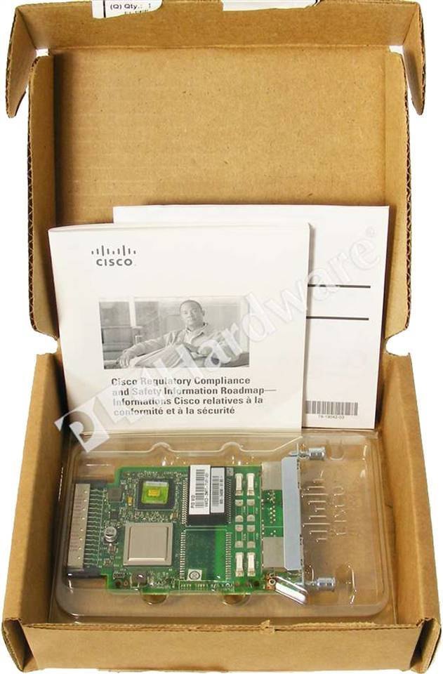 Cisco VWIC3-2MFT-T1/E1 Voice/WAN Interface Card