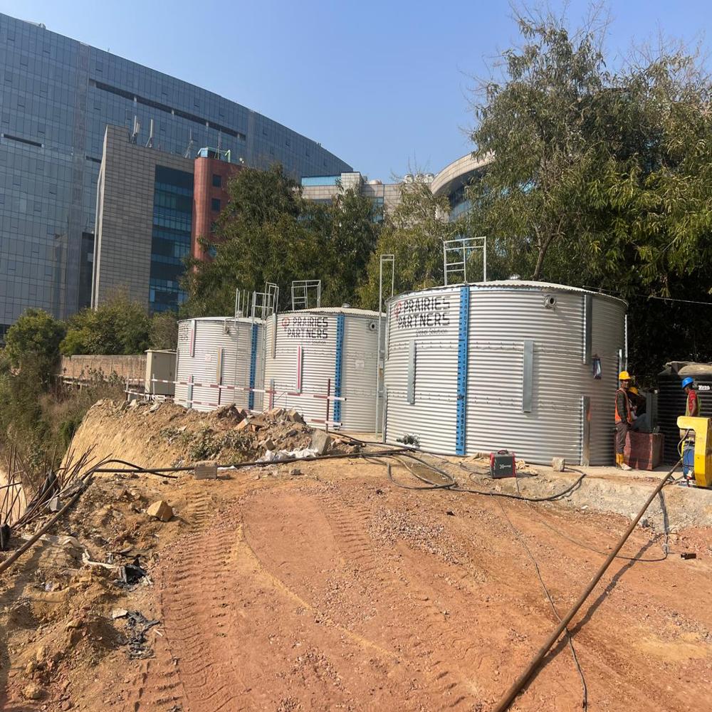 Zinc Aluminium Water Storage Tank Fabrication Service