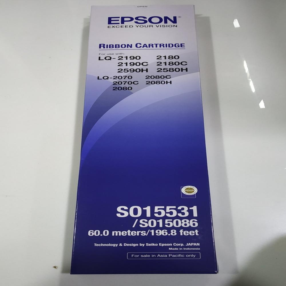 Epson LQ-2190, 2170, 2180, 2590, 2580, 2070, 2080 Ribbon Cartridge