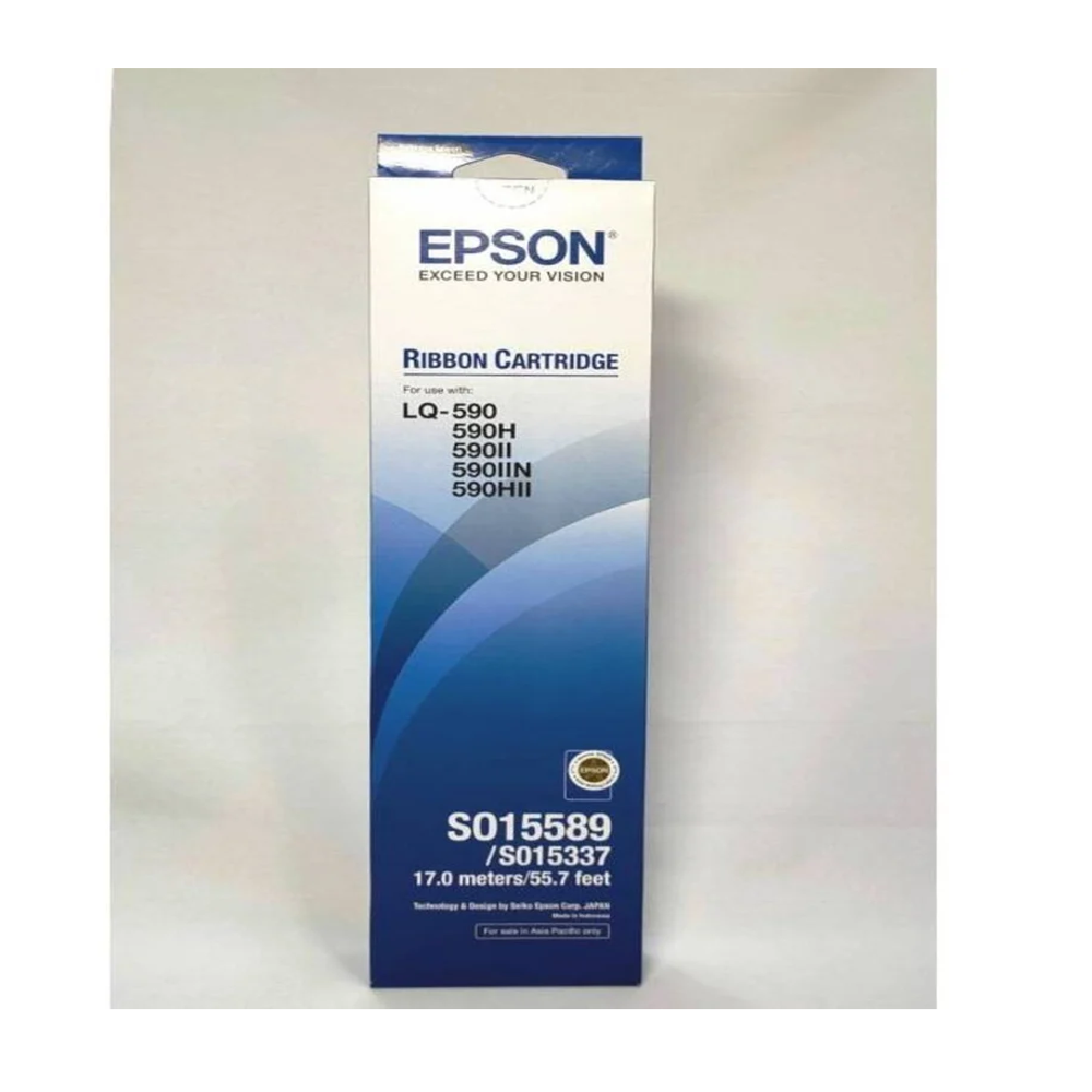 Epson LQ 590, LQ 590H Ribbon Cartridge, C13S015589