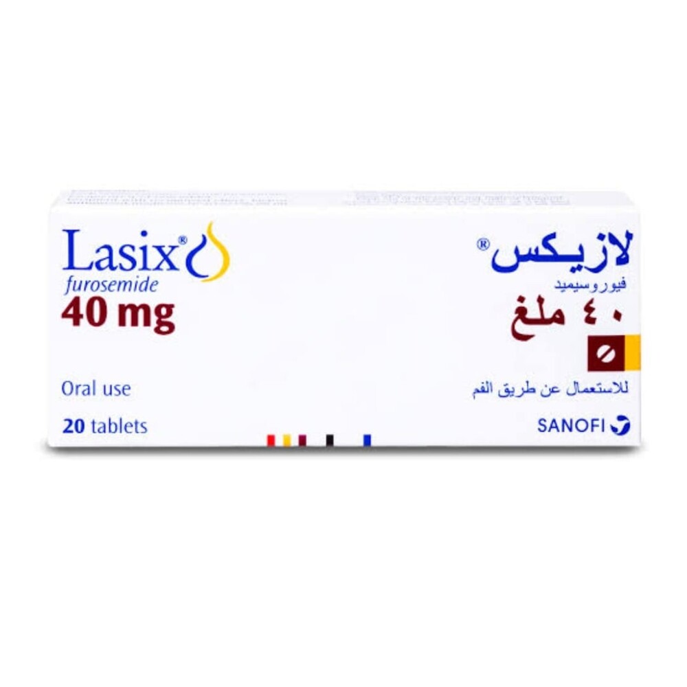 Lasix 40 Mg - Physical Form: Tablets